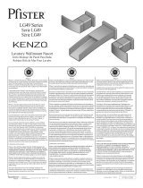 Pfister Kenzo LG49-DF1K Instruction Sheet