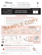 Pfister Auden 8P8-WS2-ADSC Instruction Sheet