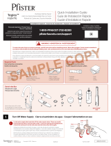 Pfister F-529-7TGS Instruction Sheet