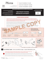 Pfister 8P8-WS-SLSK Instruction Sheet
