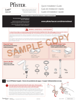 Pfister E42-LNFC Instruction Sheet