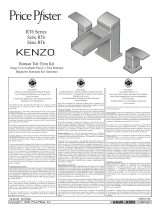 Pfister Kenzo RT6-3DFC Instruction Sheet