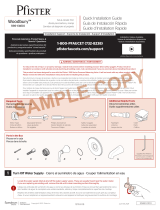 Pfister R89-1WDGS Instruction Sheet