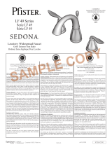 Pfister Sedona LF-049-LT0Y Instruction Sheet