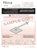 Pfister 015-VO3C Instruction Sheet