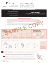 Pfister 801-PF2LC Instruction Sheet