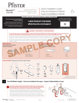 Pfister F-529-7RNGS Instruction Sheet