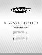Carson Reflex Stick PRO 3.1 LCD El manual del propietario