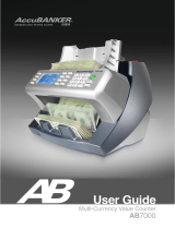 AccuBANKER AB7000 Guía del usuario