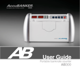 AccuBANKER AB300 Guía del usuario