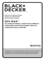 BLACK+DECKER BCD702C1 Manual de usuario