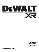DeWalt DCD100P2T Manual de usuario