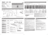 Casio AP-750NEW Manual de usuario