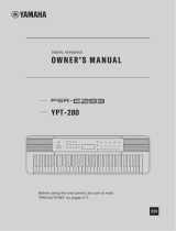 Yamaha YPT-280 El manual del propietario