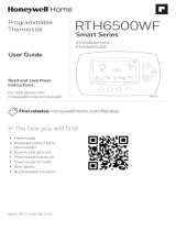 Honeywell RTH6580WF1001 Manual de usuario
