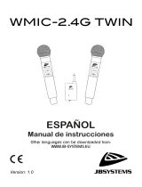 JB systems WMIC-2.4G TWIN Manual de usuario