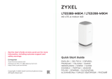 ZyXEL Communications ZYXEL LTE5388-M804 4G LTE-A RUTER El manual del propietario