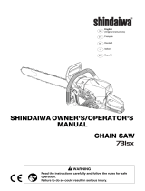 Shindaiwa 731SX Manual de usuario