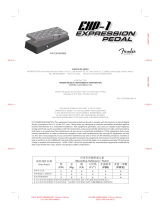 Fender EXP-1 El manual del propietario