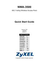 ZyXEL NWA-3500 Guía de inicio rápido