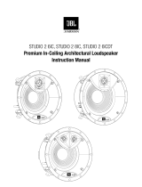 JBL Studio 2 6IC El manual del propietario