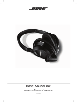 Bose soundlink around ear bluetooth headphones El manual del propietario