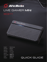 Avermedia LIVE GAMER MINI Guía de inicio rápido